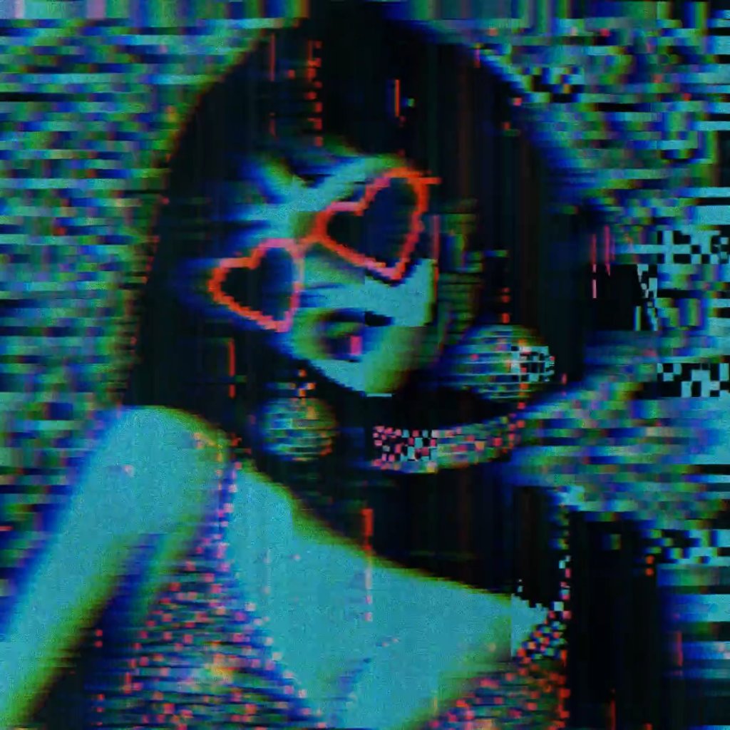 Tendre Commission: Disco Glitch Series #1 - 1/1 by RachelSTWood